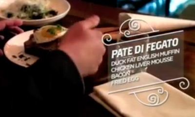 The Foodie Magician signature dish presentation
